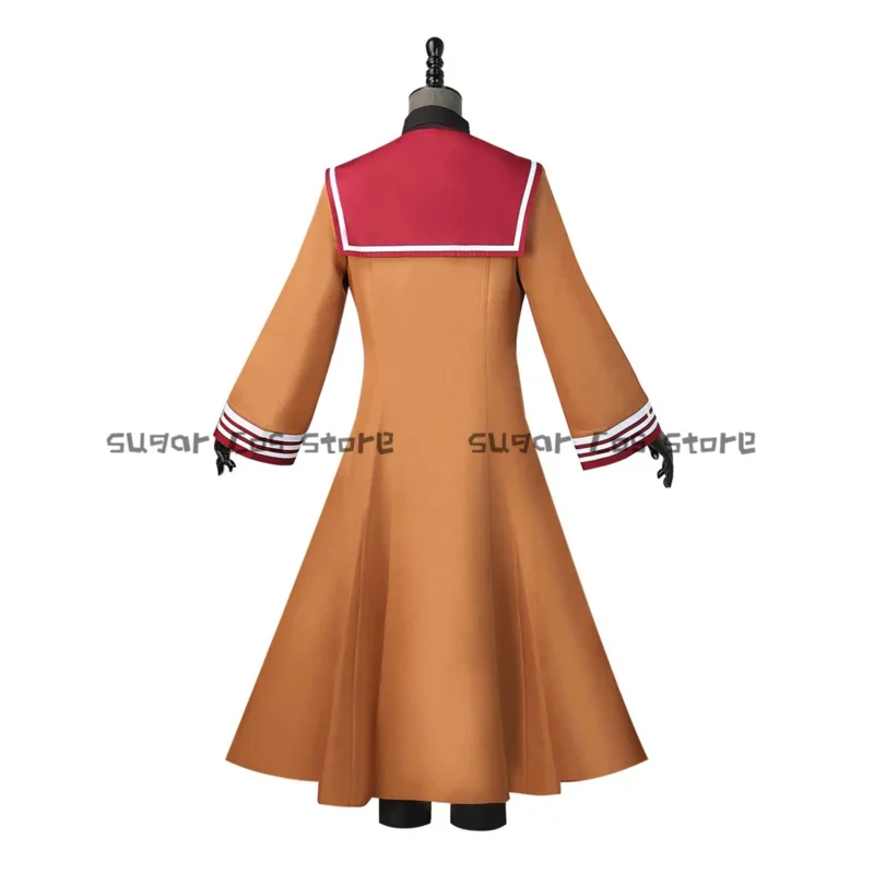 Anime The Ancient Magus Bride Chise Hatori Costume Cosplay Parrucca Uniforme scolastica Collana per abiti da festa di Halloween per uomini e donne