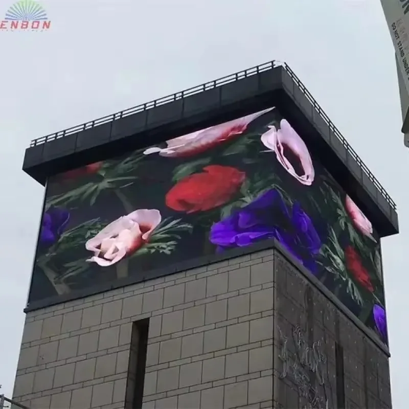 SMD 1921 3-in-1 LED Screen, Programmable Text Display, Weatherproof Panel for Outdoor Public Information Release view 4