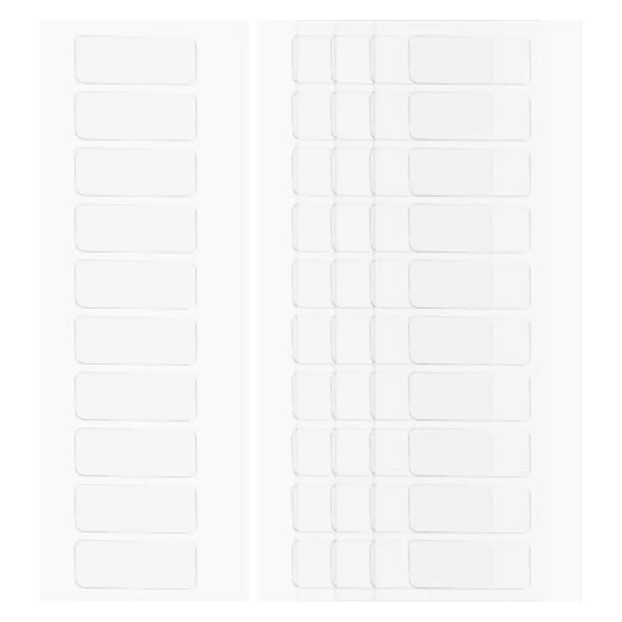 

pcs Double Sided Adhesive Pads, 1.9 x 0.7inch Removable Rectangle Poster Tape Double Sided Tape Nano Wall Mount Stickers for Wa