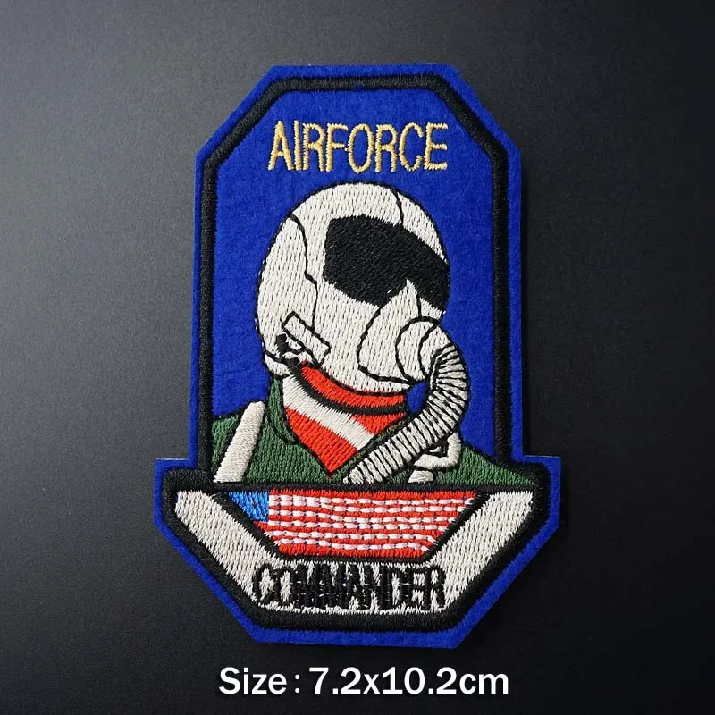 Pilot Astronaut Space Airship Cloth Iron On Badge Mend Decorate Patch Jeans Jackets Bag Shoes Clothes Decoration Applique