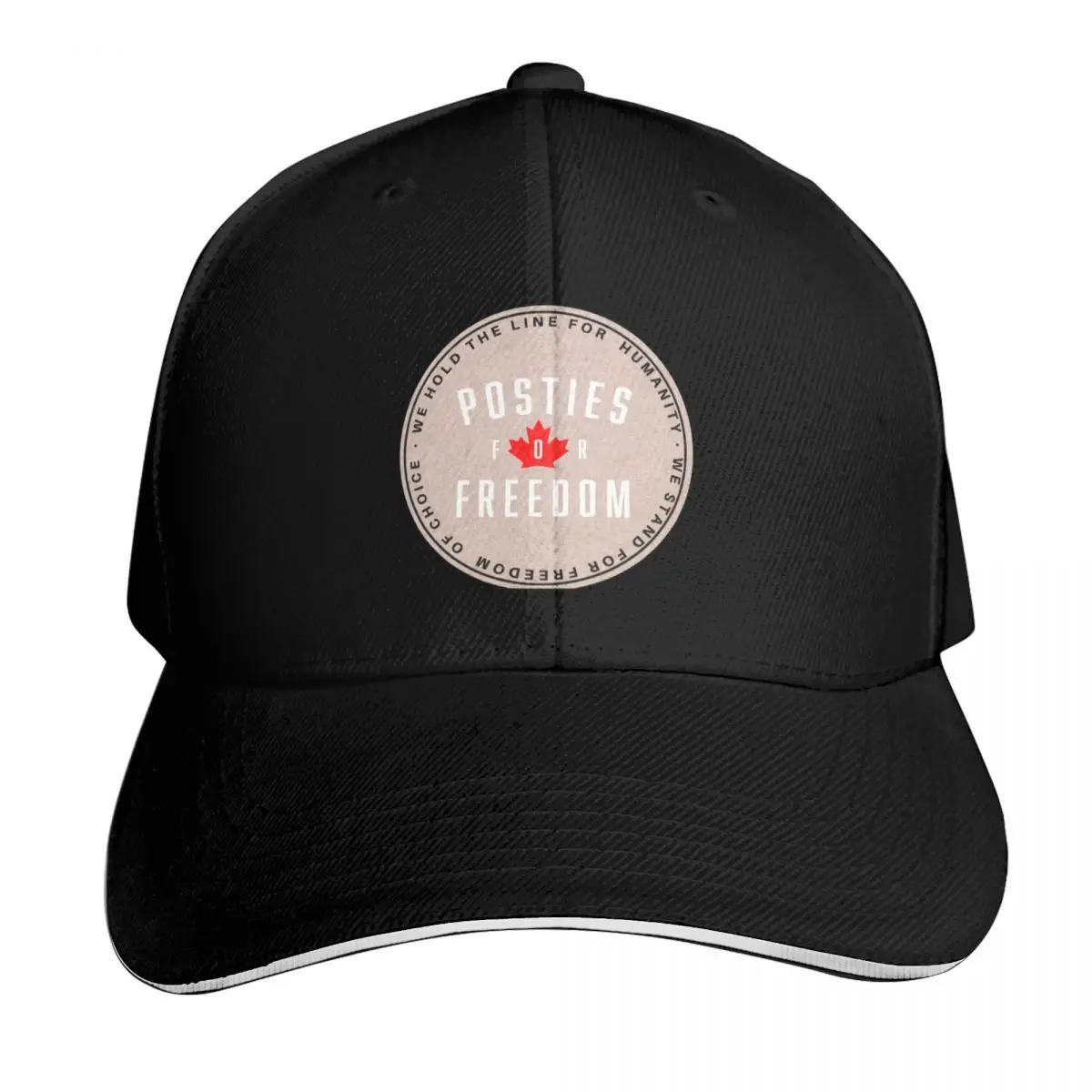 We hold the line for humanity, We stand for freedom of choice Baseball Cap Men Women Casual Summer Sport Sun Cap