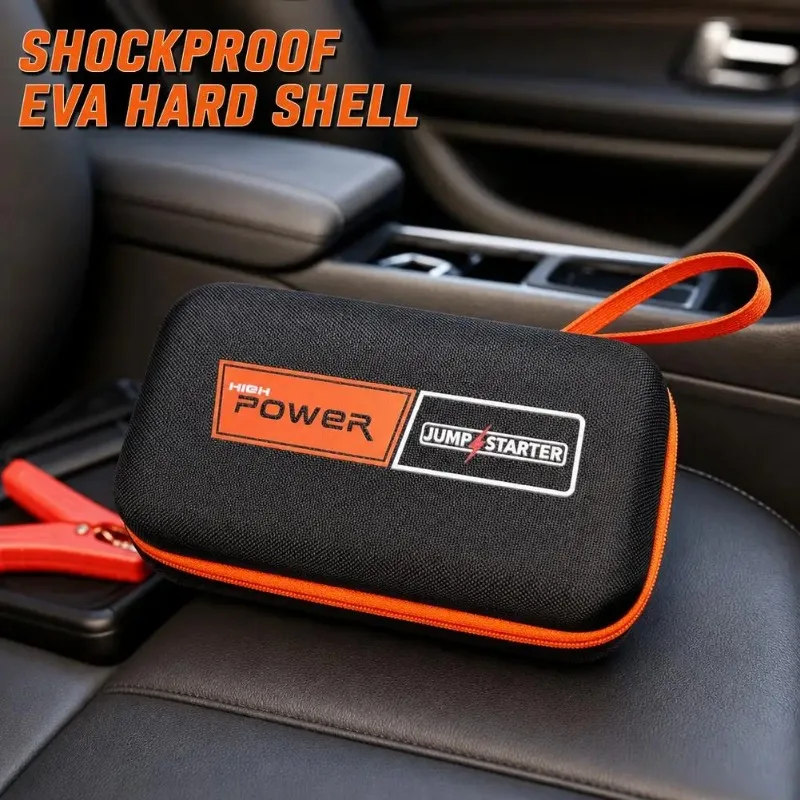 Hard EVA Travel Case For Baseus 20000mAh Jump Starter Portable Car Battery Power Bank Storage Bag Shockproof Carrying Box