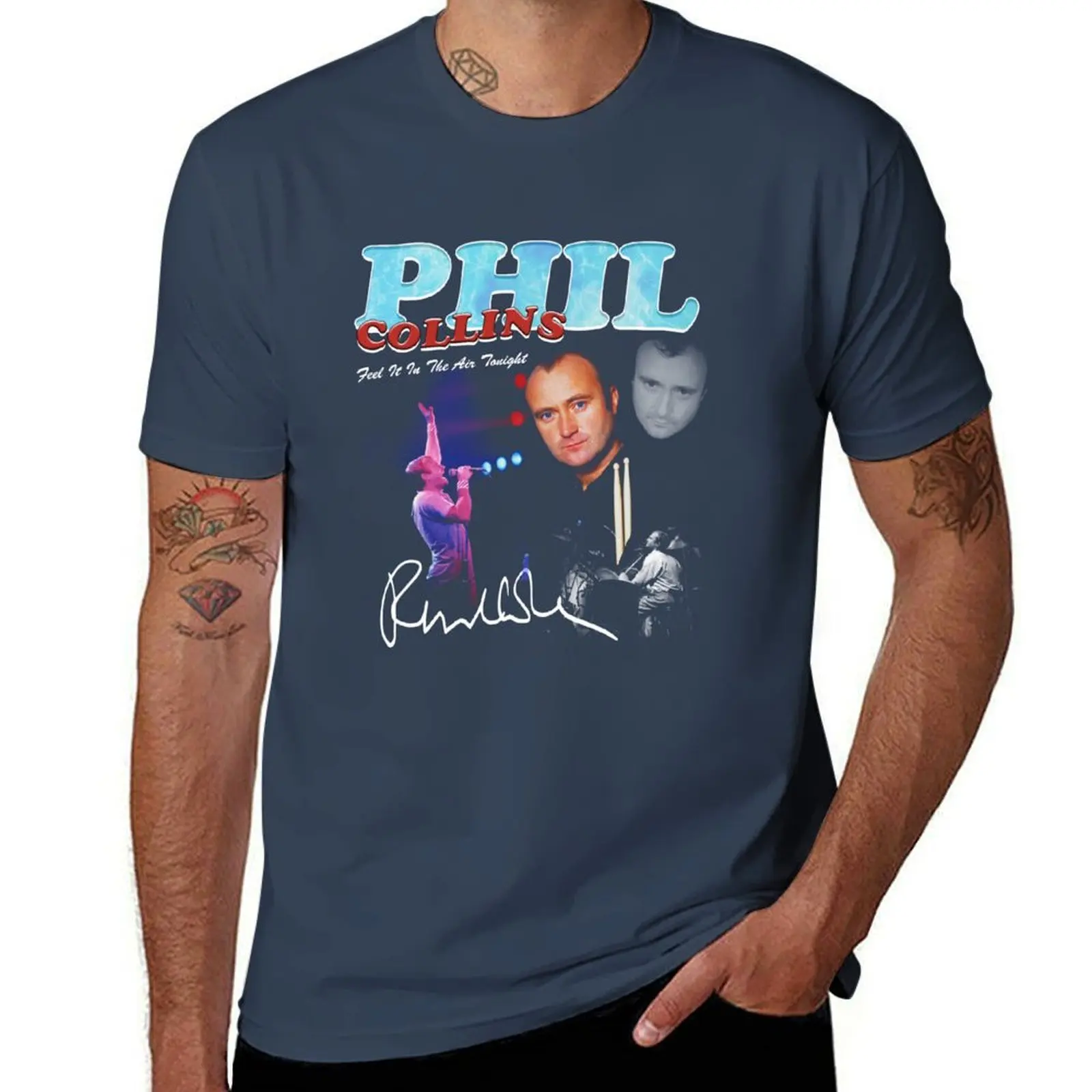 

Phíl Cóllíns T-Shirt Plus Size Non-Shrink T-Shirt