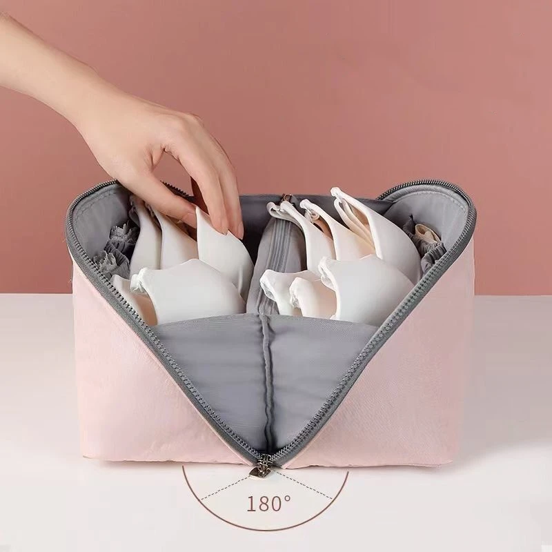 Travel Portable Storage Bag Multifunctional Underwear Socks Cosmetic Organizer Folding Bag Travel Necessity Storage Bag