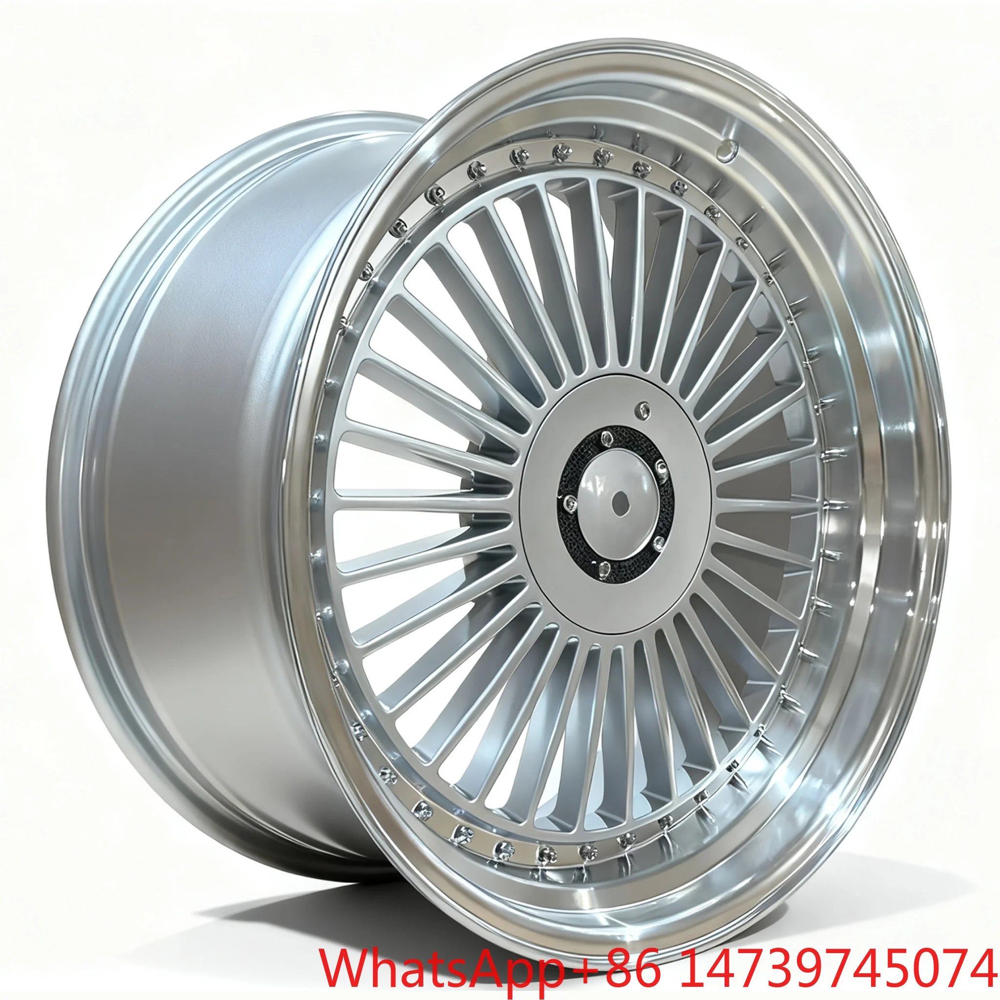 TyreSYAC Sliver 19*9 19*10 Inch 10*114.3/120 PCD Multi-spoke Aluminum Alloy Passenger Car Wheel Hub For AftermarketForged Wheels