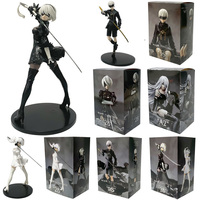 NieR:Automata Ver1.1a YoRHa No.2 Type B 2B Anime Figure NieR Automata YoRHa No.9 Type 9S Action Figure Adult Sexy Model Doll Toy