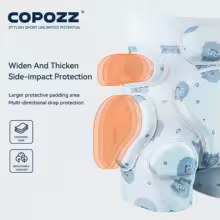 COPOZZ לילדים: מכנס מגן לסקי וסנובורד לבלימת זעזועים וביטחון מלא