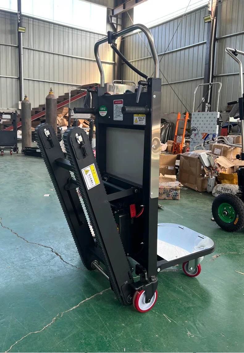 Factory price Powered Stair Climber 140kg Load Lithium Battery Motorized Stair Climbing Trolley