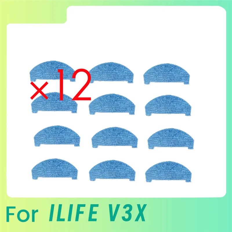 

A66Z 12 шт. тряпка для чистки робота-пылесоса ILIFE V3X, замена деталей