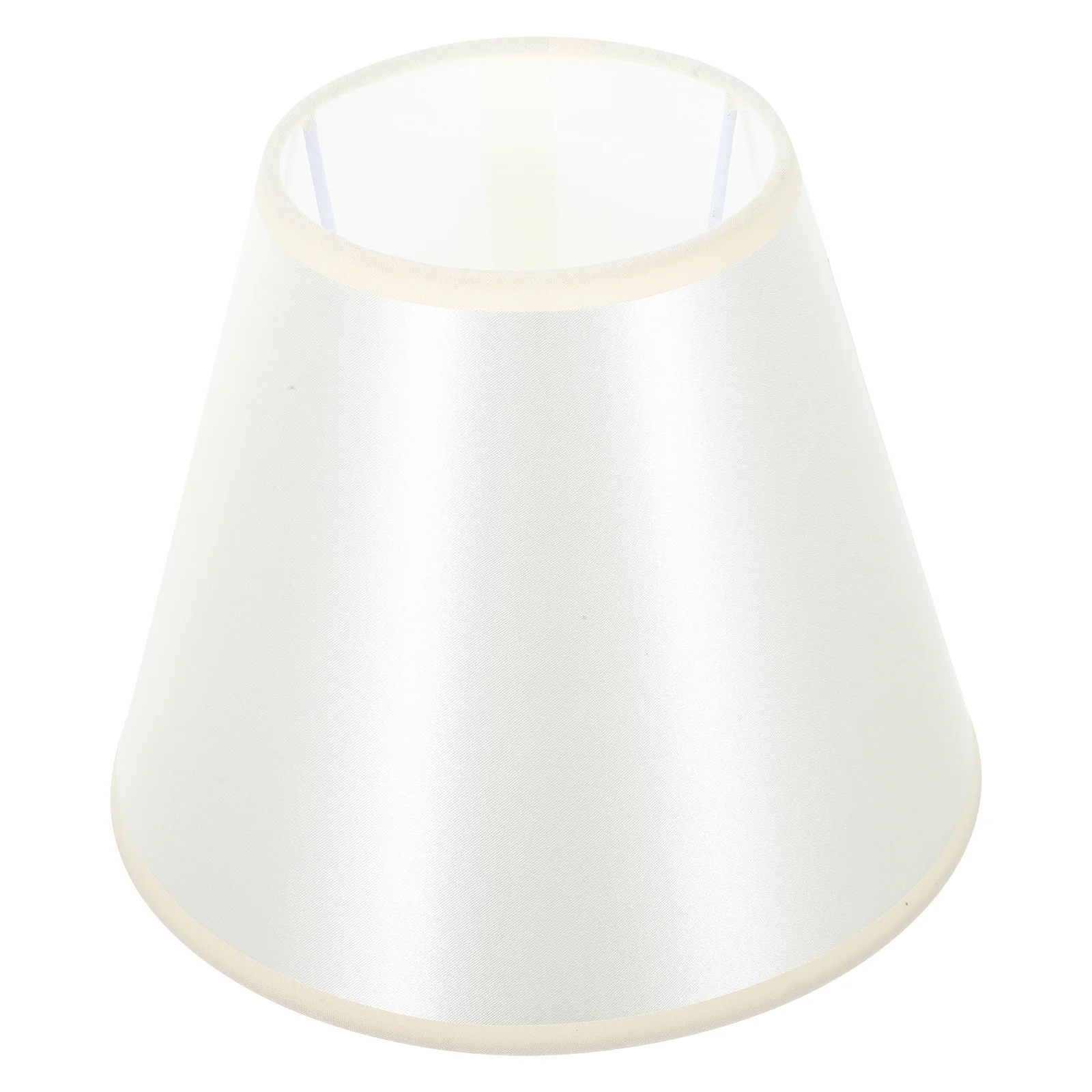 Цельный тканевый чехол для лампы с металлическим каркасом, мягкая передача света для настольного настенного светильника, внутреннее освещение, винтажный