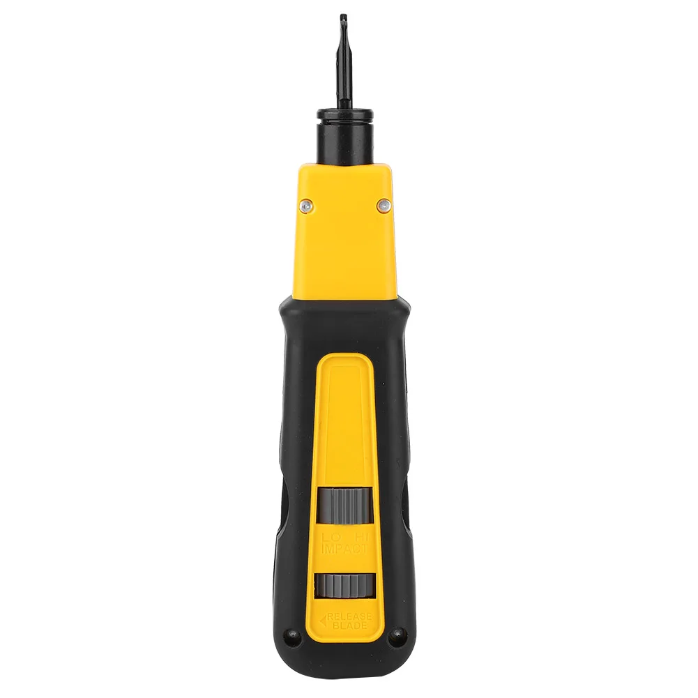 أداة لكمة أسفل 110 سلك القاطع سكين كماشة الاتصالات ل Rj45 كيستون جاك شبكة كابل وحدة الهاتف لوحة التوصيلات #1