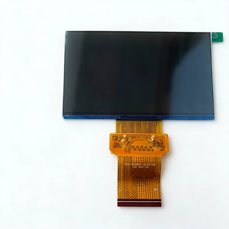 5 Inch For Cable FPC-RX050I-0100-V0  LCD Screen Polarized Insulating Glass Projector Accessories