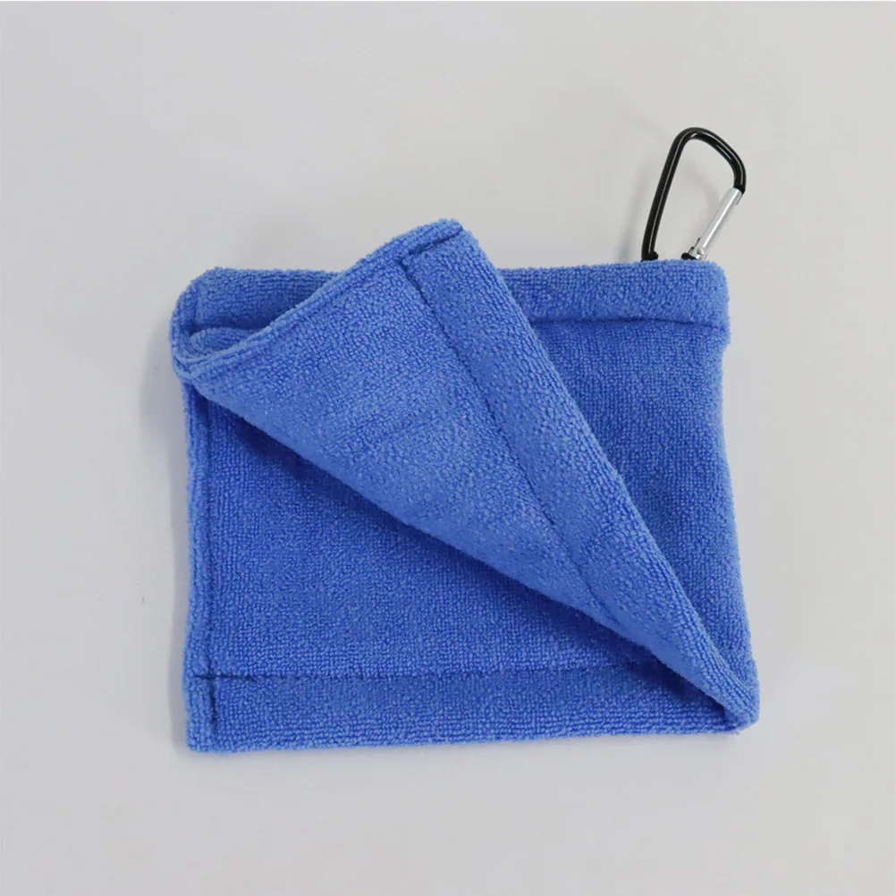 Portable Golfs Towels Breathable Polyester Fabric Multidirectional Ball Cleaner Outdoor Sports Accessory Golfs Ball Cleaner