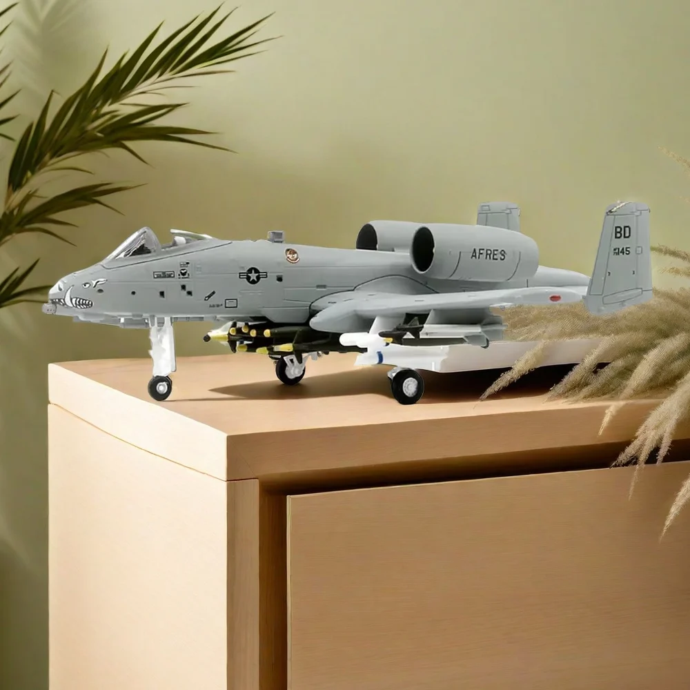 2024 New Diecast WLTK Sun Blaze US Air Force A-10C Thunderbolt II Aircraft 79-0145 Finished A10 Aircraft Model 1/100 Scale Gift