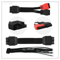 1pcs 7S 12S 14S Lipo Battery Balance Connector Silicone Wire Cable for 16P To16P 7P Female to Male RC  Balance plug adapter