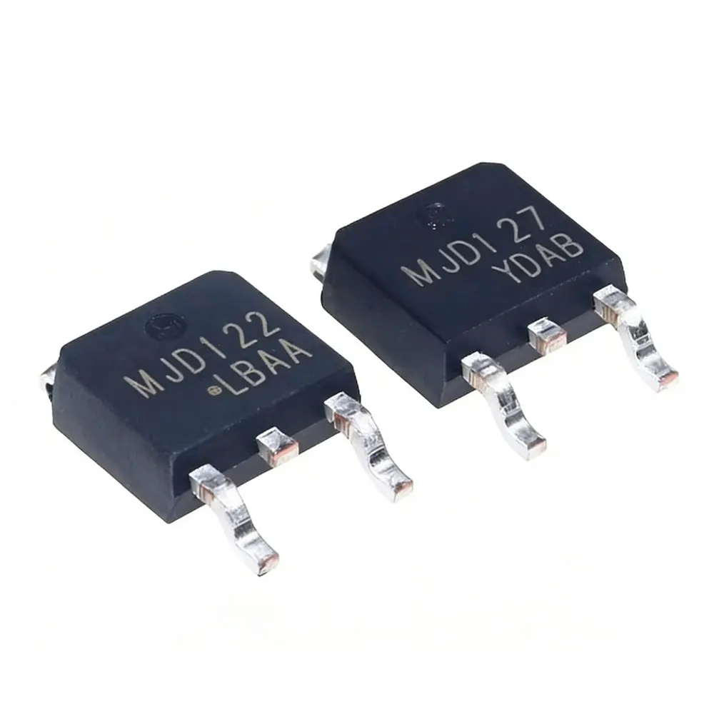 10PCS MJD127 MJD122G MJD42CT4G TIP41C 31 32 112 210 200 NTD3055 2955 Darlington transistor 8A 100V SMT TO-252 IC Chip Wholesale
