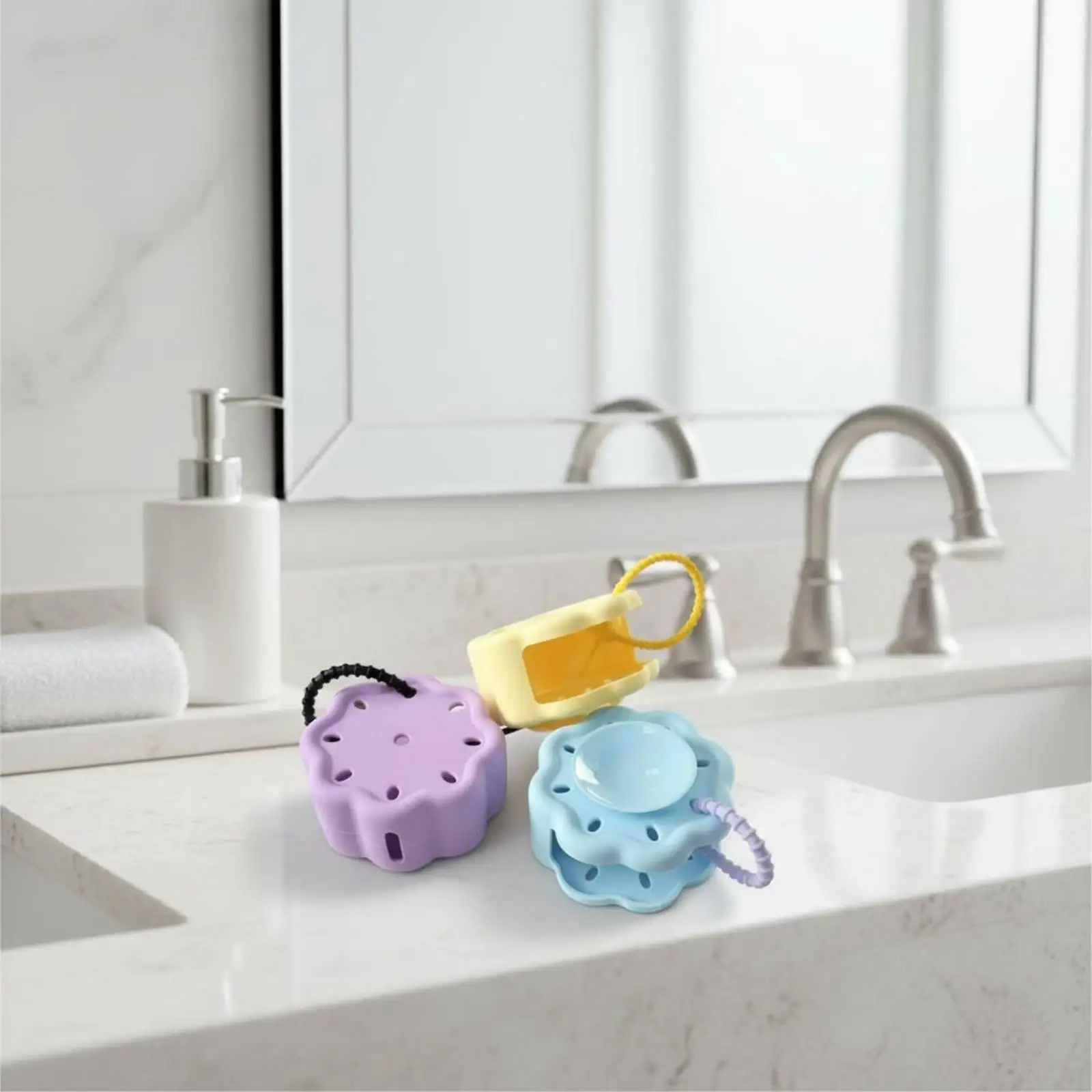 Shower Steamer Holder Easy to Hang Aroma Dispenser Container