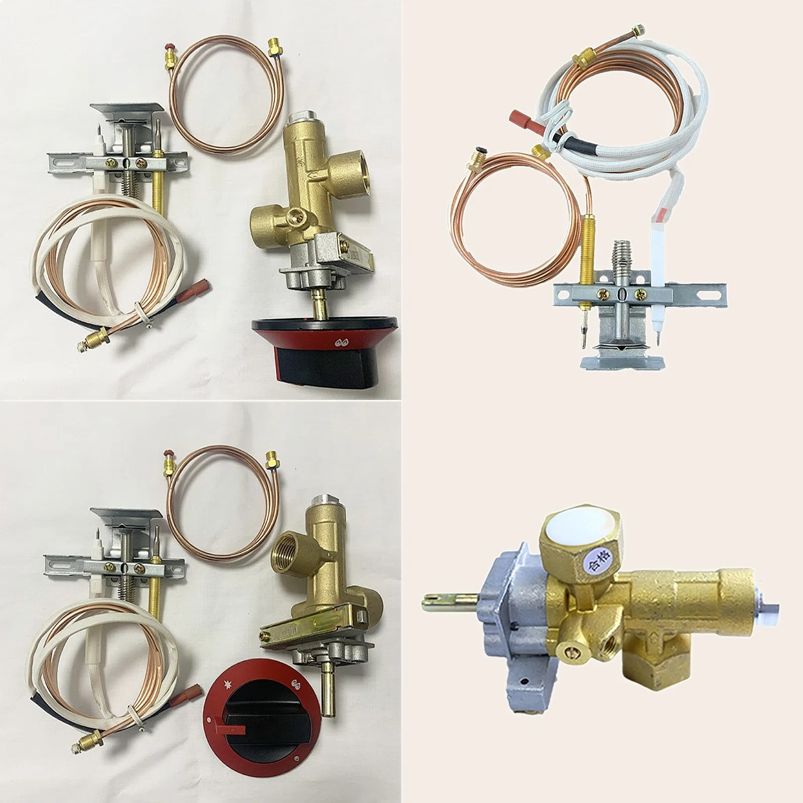 

Four-Point Flameout Protection Valve Natural Gas Stove Safety Ignition Kitchen Valve Body