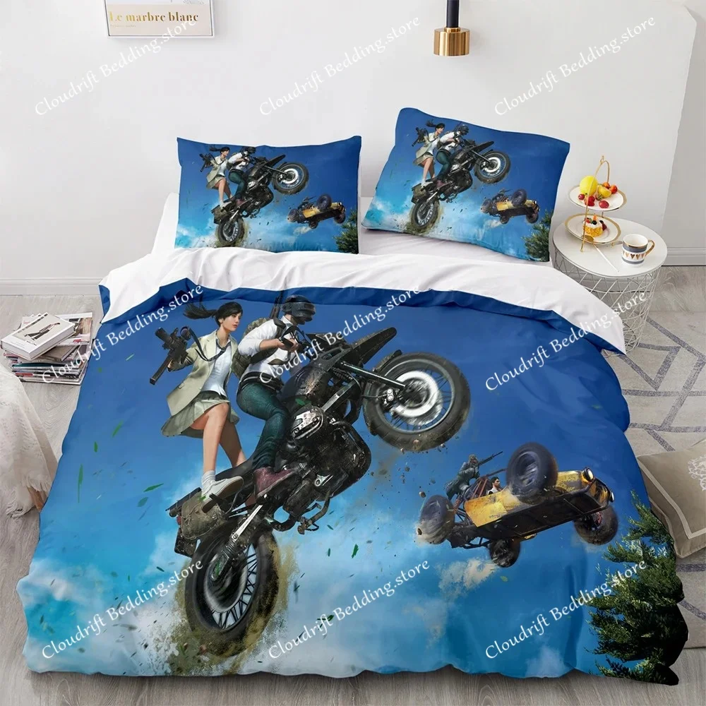 

PUBG Bedding Set Single Twin Full Queen King Size Game PUBG Bed Set Aldult Kid Bedroom Duvet cover Sets 3D Print Menwomen