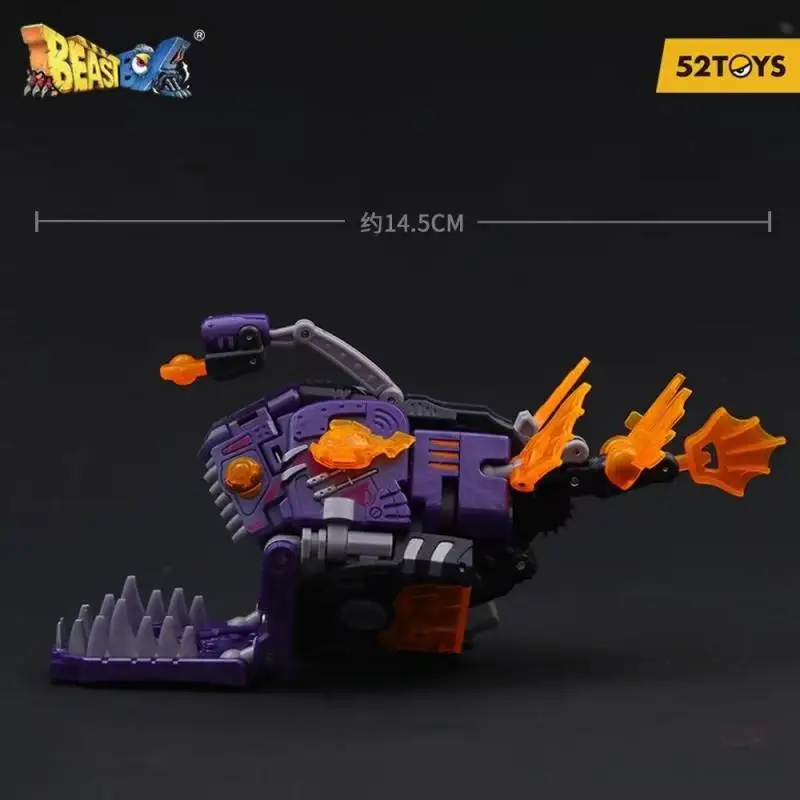 Charon Transformable Mecha Figure 52toys Beastbox Series Genuine Action Toy Collectible Model Birthday Christmas Gift
