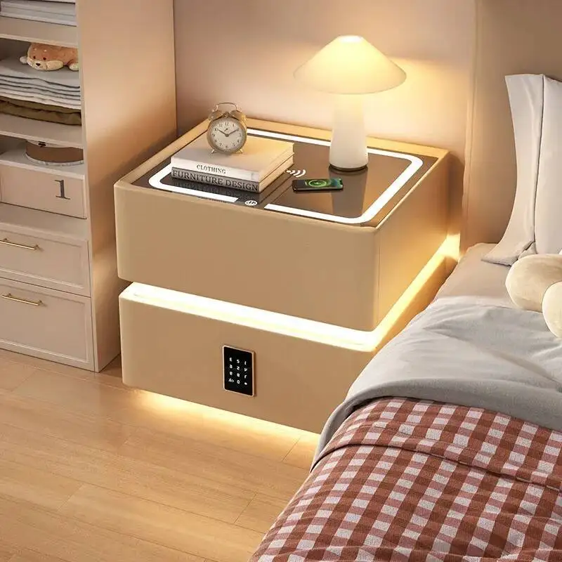 

Designer Night Table Bedroom Storage Bed Small Bedside Nightstands Living Room Side Tables Szafki Nocne Cabinet Bookcase End