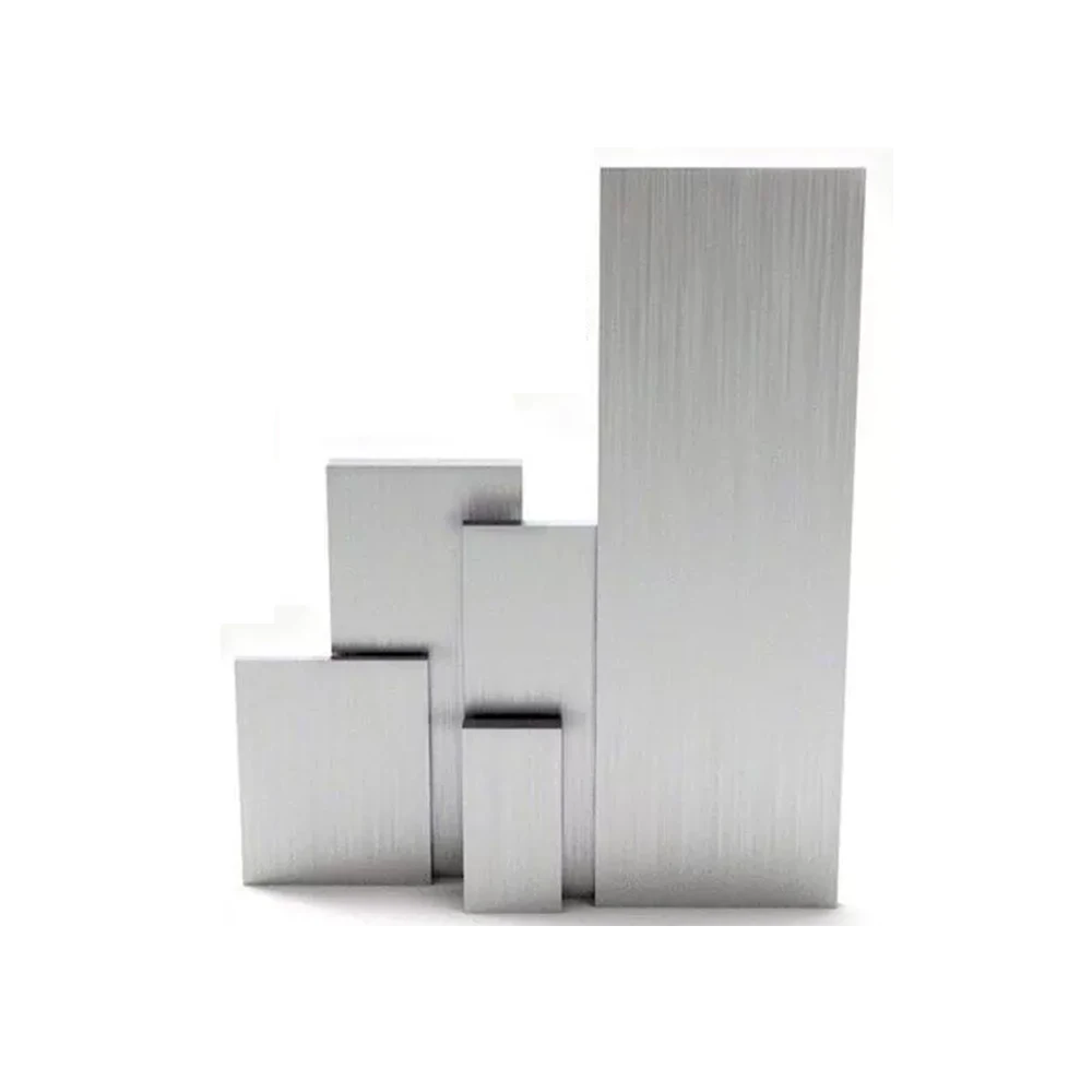 1pcs 316 Stainless Steel Flat Bar Length 100/200/300/500mm Thick 10/12/15mm Width 10/12/15/20/25/30/40/50/60/80mm