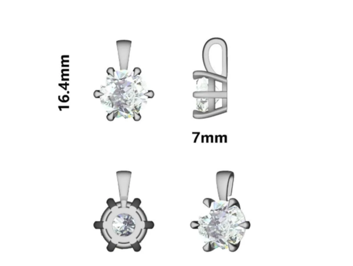 

Роскошные серьги-обнимашки из белого золота 14 карат, блестящая круглая огранка, выращенный в лаборатории бриллиант, сертификат IGI