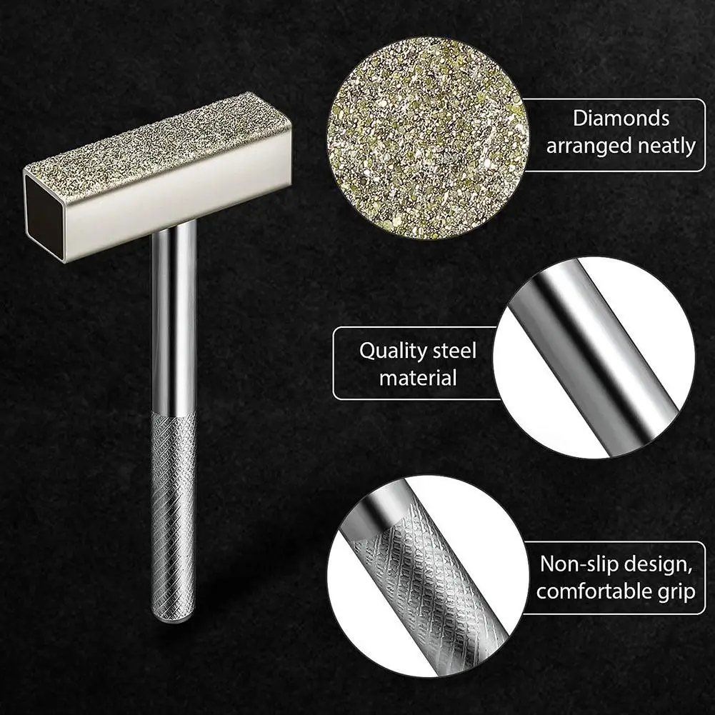 1pc Diamond Grinding Wheel Dresser Thickened Sintered Diamond Grinding Disc Sharpening Dresser Grinder Dressing Tools