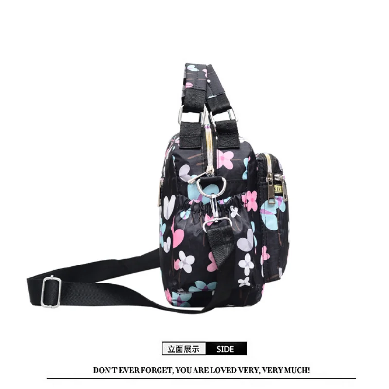 2023 New Handbag Shoulder Bag Upgrade Women Bag Waterproof Patterned Fabric Bag Hand Bag Casual Messenger Bag