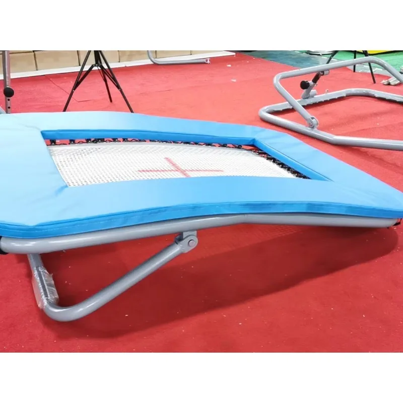 Springboard mini trampoline 137 * 100cm gymnastics unilateral trampoline