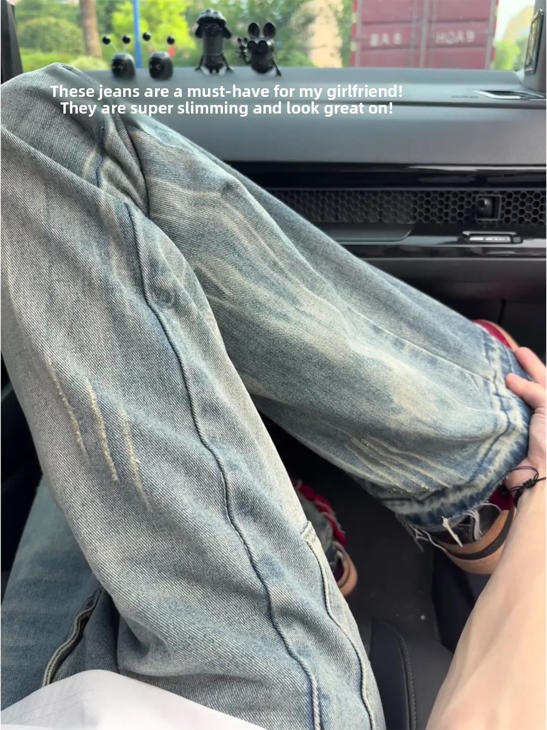 

Мужские джинсы Blue Waed Scratch Denim в американском стиле High Street, расклешенные, прямого кроя, CleanFit, Slim Fit