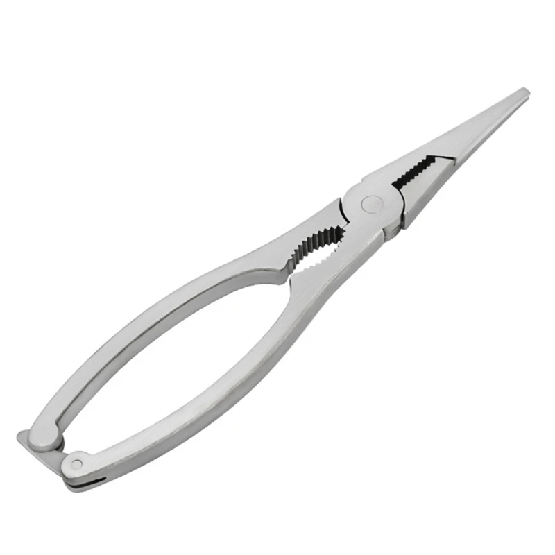 

Shellfish Utensils Stainless Steel Clamp Long Lasting Shellfish Tool for Home and Restaurant Use Dropship