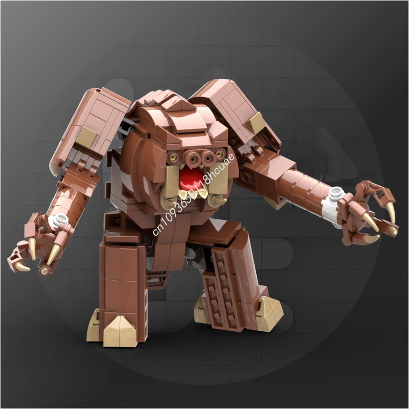 369 Uds. MOC The Rancor Star Battle modelo bloques de construcción educación idea Modular juguetes ensamblar regalos de navidad DIY