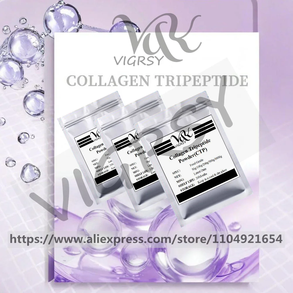 

For Sports Fitness Enthusiasts and Beauty Conscious Women Collagen Tripeptide Powder,Hydrolyzed CTP Reduce Wrinkles Whitening