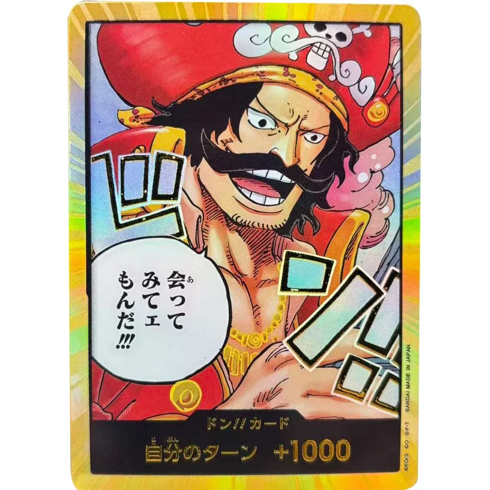 Cartões de coleção ONE PIECE DON! Cartão Macaco D. Luffy Roronoa Zoro JPN DIY Jogo Auto Feito de Alta Qualidade Anime Cartões Brinquedo de Presente