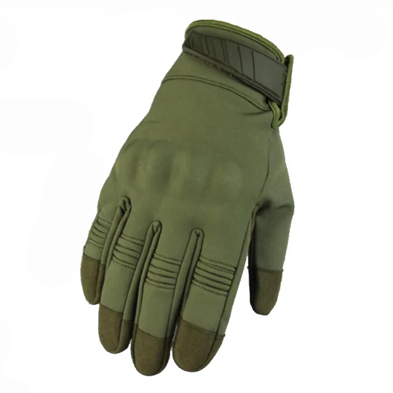 Guantes tácticos para deportes al aire libre, caza, ciclismo militar, motocicleta, impermeables y resistentes al viento, guantes de dedo completo para senderismo y Camping