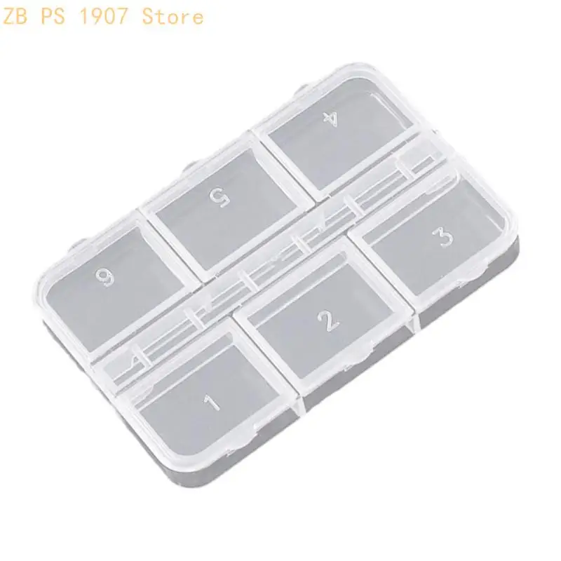 Versatile Thin Storage Solution 6 Compartment Design For Professional Home Care Tools 55KA