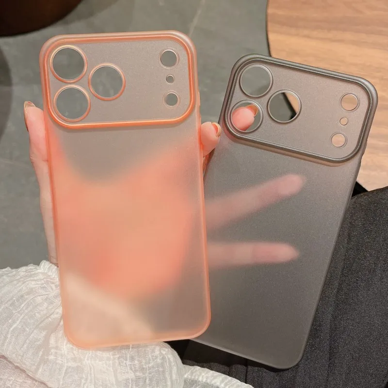 Luxury Ultra Thin PP Hard Case for iPhone 17 Air 17 Pro Max 