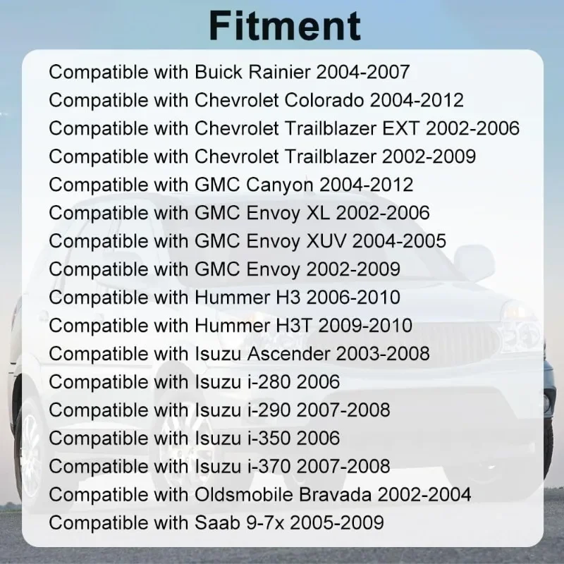 12568078   Solenoide VVT con fasatura variabile della valvola del motore per Buick Rainier GMC Envoy 2002-2012 Valvola di controllo dell'olio Chevrolet Trailblazer