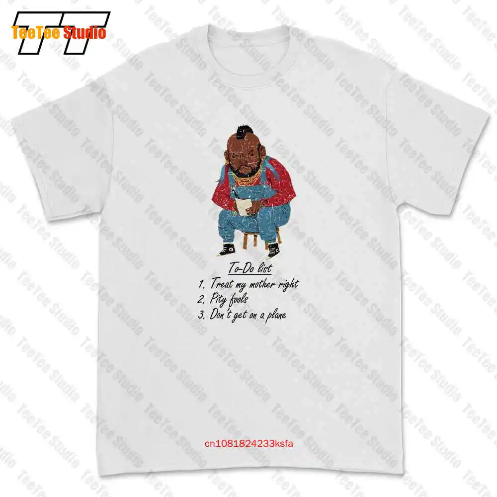 Ba To Do List The A Murdock Mr B A Team Hannibal Baracus T-shirt Tee OBHR