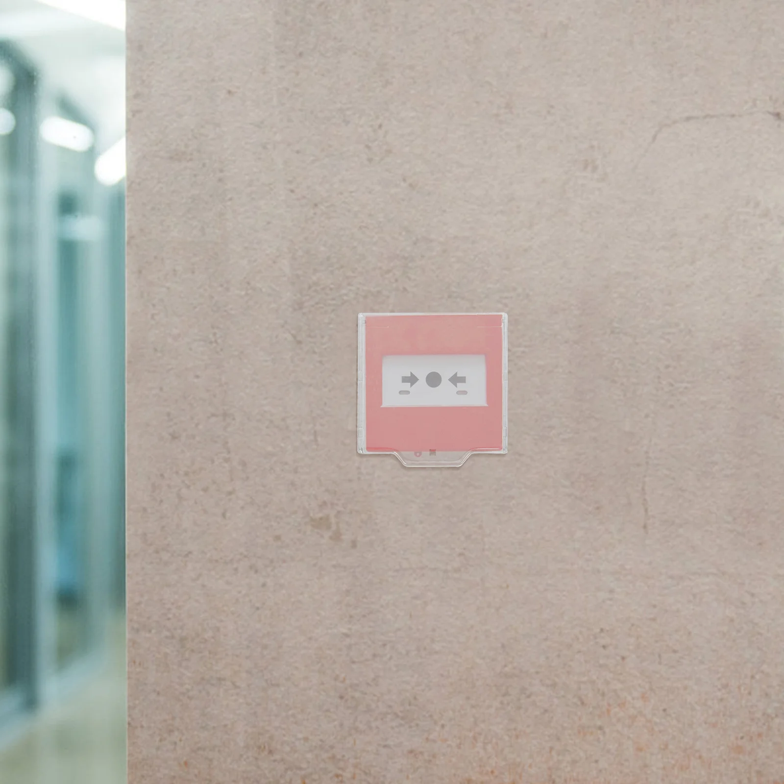 

4pcs Glass Break Cover: Transparent High-Strength Switch Guard For Fire Alarm System Protection Outdoor Indoor Use