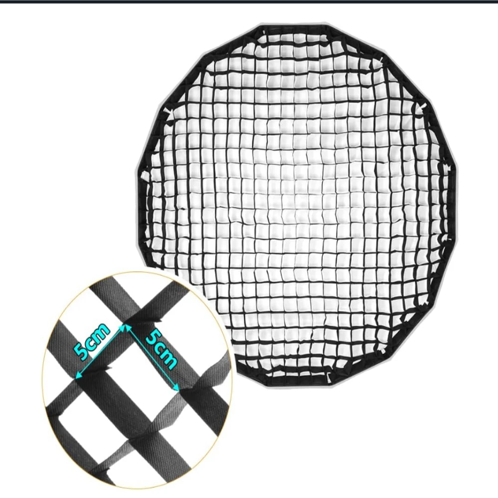 Individual Honeycomb Grid For Parabolic Softbox Mount Studio Lighting For Portrait Fashion Photography QR-P60T/70T/90T/120T/150T