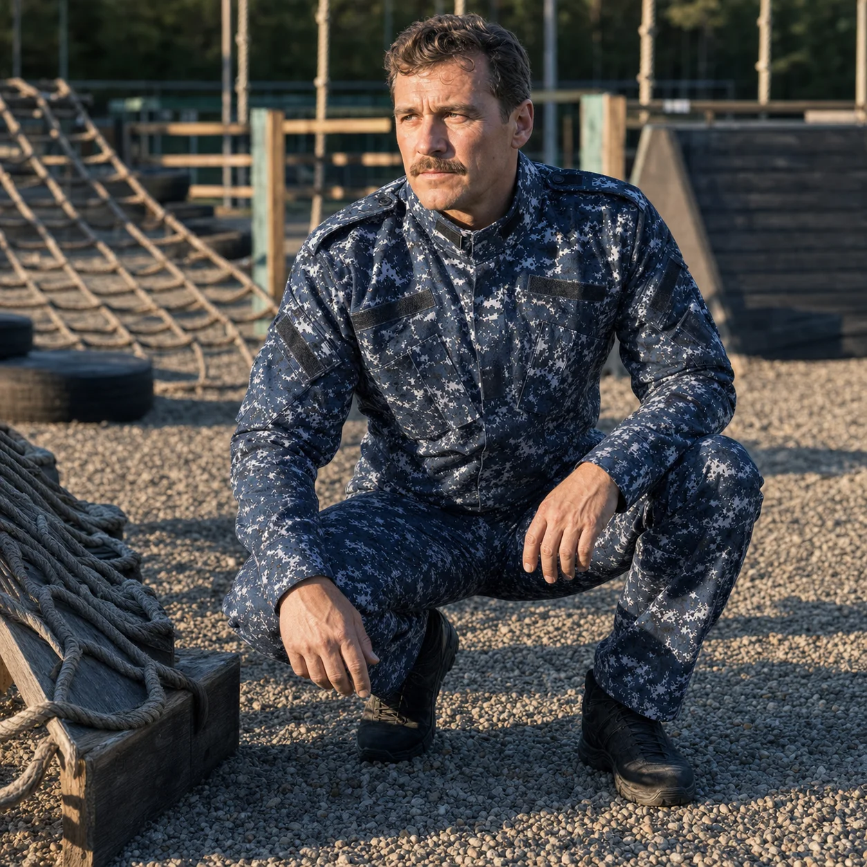 Mens Camouflage Uniform Set Spring Autumn Wear Resistant Workwear Training Uniform Female Training Outfit Outdoor Tactical