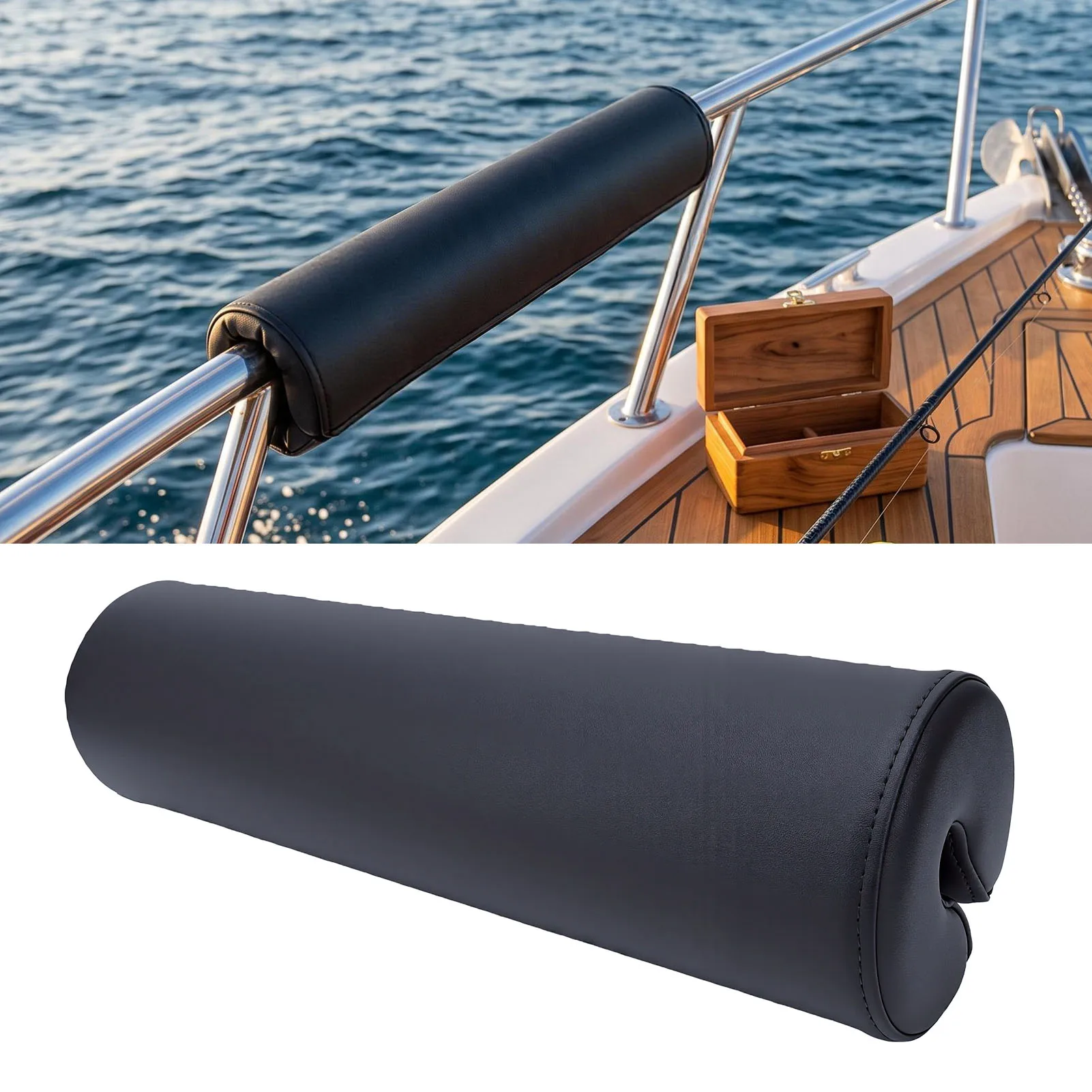 Boat Railing Padded Cover Padded Sea Rail Cover Thick Cushion Protection Marine Guardrails Rails Padded Cover for Yachts Ships
