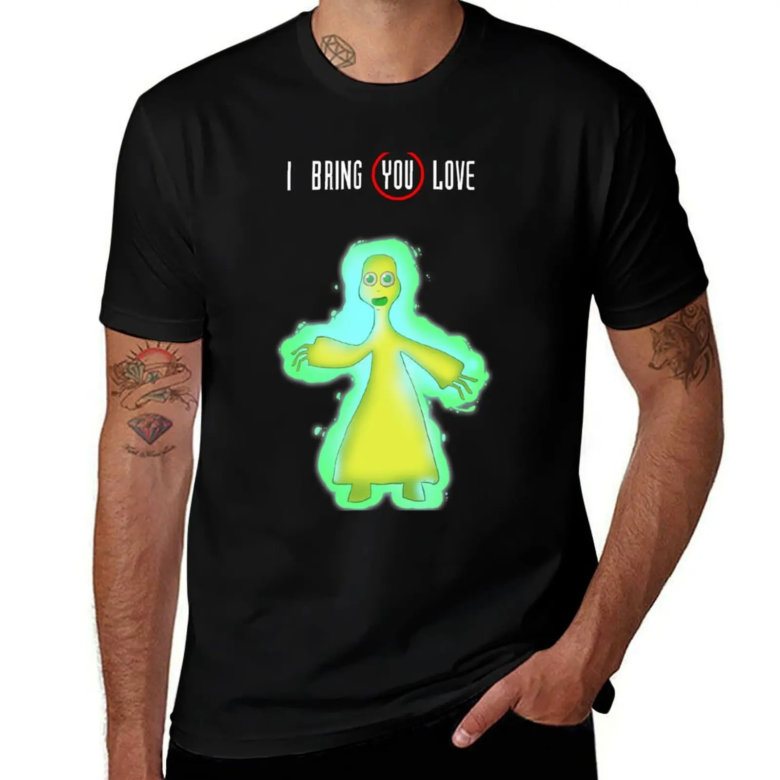 

I Bring You Love T-Shirt boys whites summer 2025 custom t shirt boys animal print t shirts for men cotton