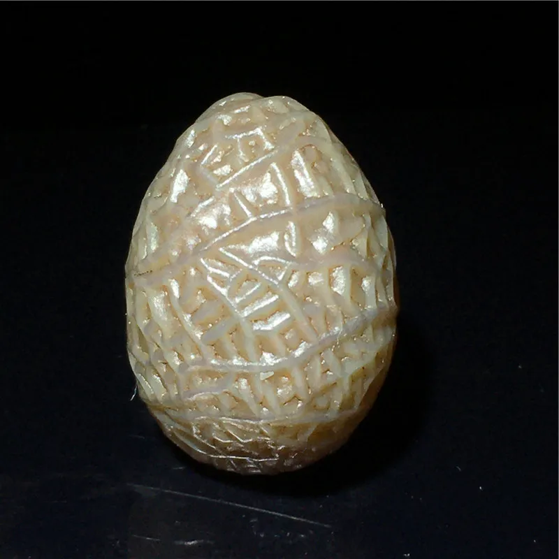 Natural Gobi desert stone boutique colored Mongolian pattern stone beads like woolen ball Alxa agate charms jewelry material
