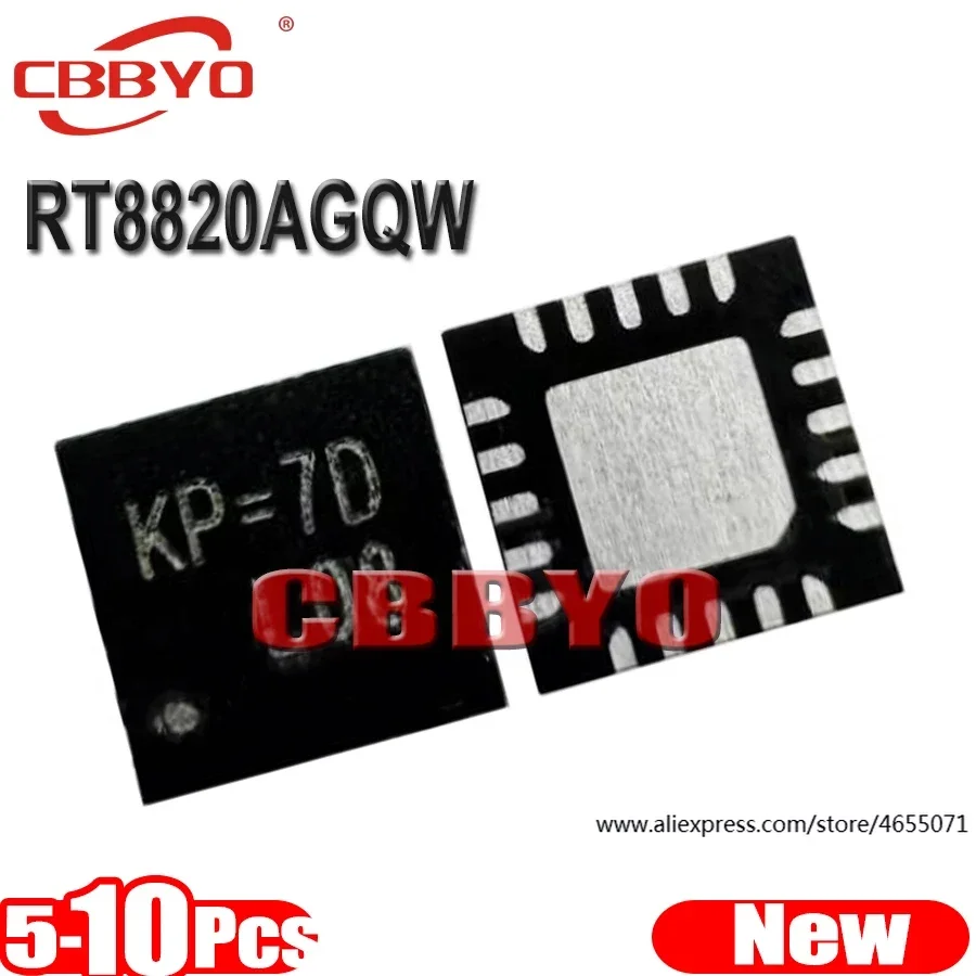 (5-10piece)100% New RT8820AGQW RT8820A KP=4H KP=.. QFN-20 Chipset