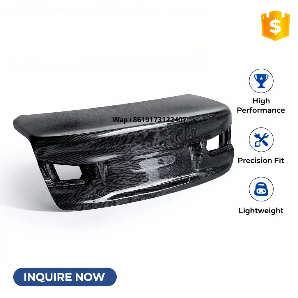 

Carbon Fiber TRUNK LID for M3 F80 2015-2018 Rear Boot Lid Replacement | OEM-Style Fit | CSL Style