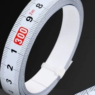Self-adhesive Tape Measure Steel Tape Ruler Metric Scale 1M/2M Length For T-track Router Table Saw Household Measuring Tools