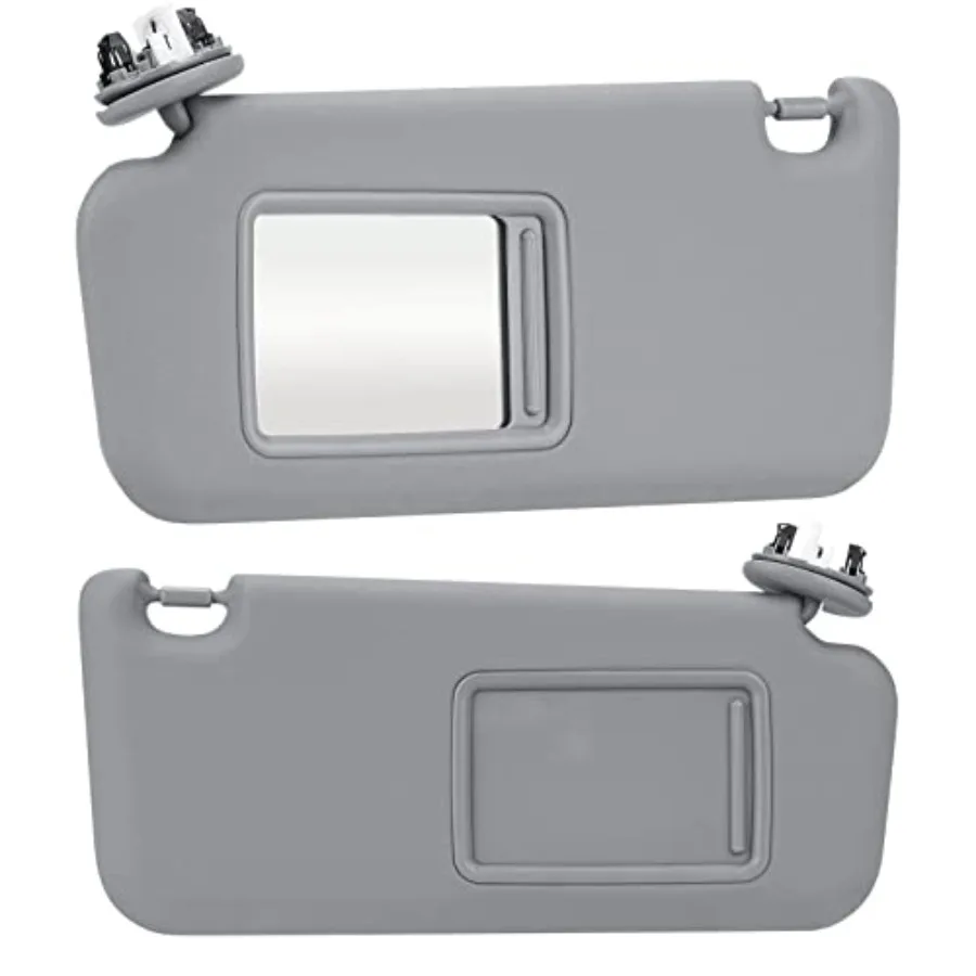 

for Toyota RAV4 Grey Left and Right Passenger Sun Visor Replacement for Toyota RAV4 2006 2007 2008 2009 2010 2011 2012 2013 Rep